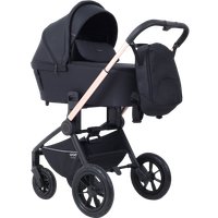 Универсальная коляска MOWbaby Zoom air MB086 (2 в 1, Gold Black)