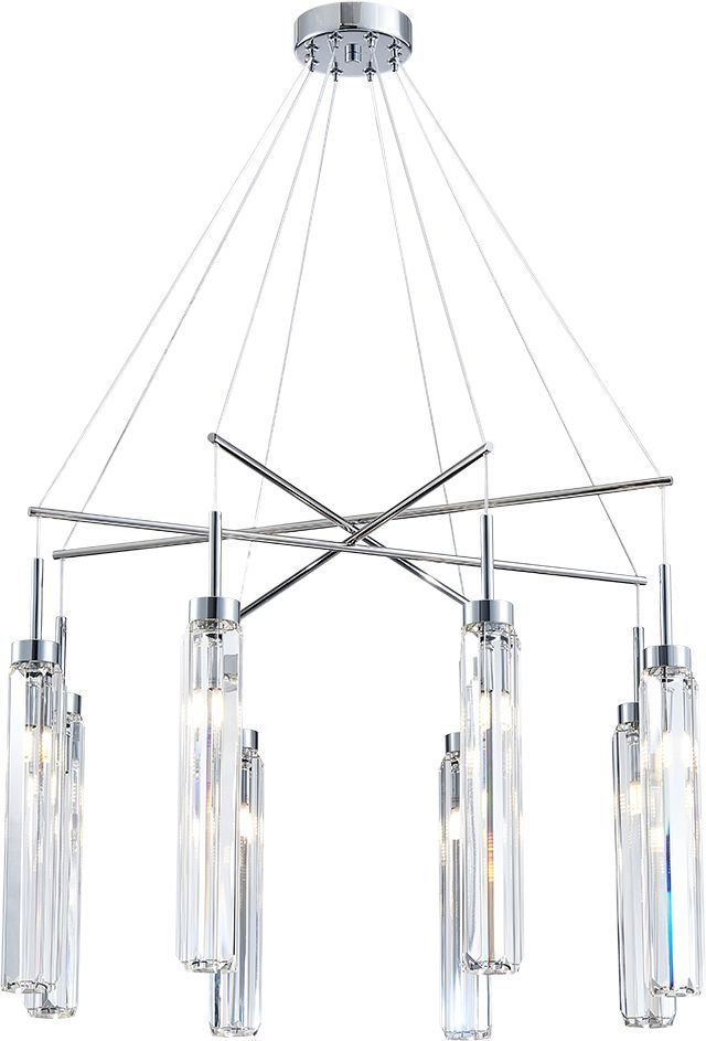 

Подвесная люстра Newport 4524+4/S chrome