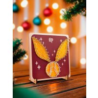 Набор для создания поделок/игрушек Woody Цвик-арт. Золотой снитч 07722