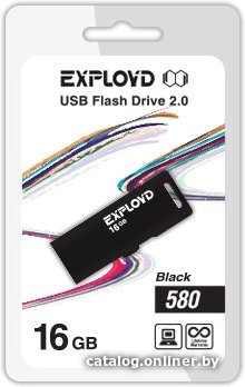 Exployd 580 16GB (czarny) [EX-16GB-580-Black]