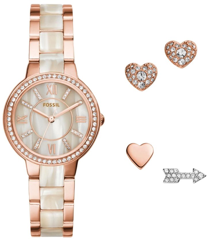 

Наручные часы с украшением Fossil ES3965SET