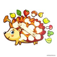 Магнитная рыбалка WoodLand Toys Ежик 062202