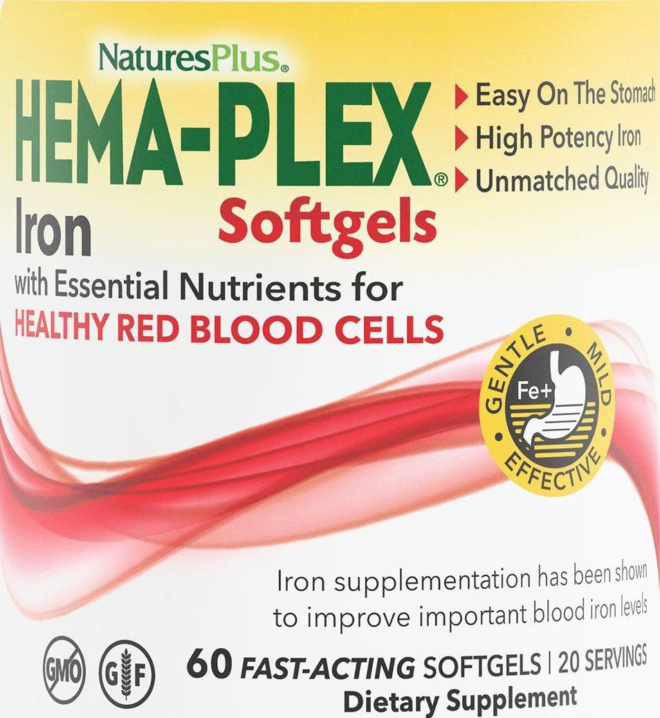 БАД NaturesPlus Hema-Plex (60 жевательных таблеток)