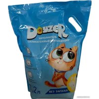 Наполнитель для туалета Doyzer cиликагелевый без запаха 7.2 л