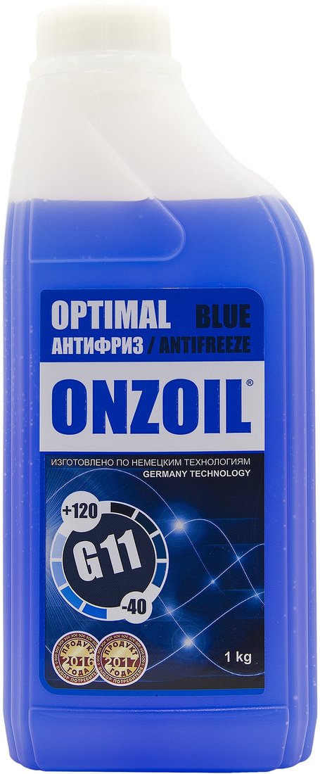 

Антифриз ONZOIL Optimal Blue G11 1кг