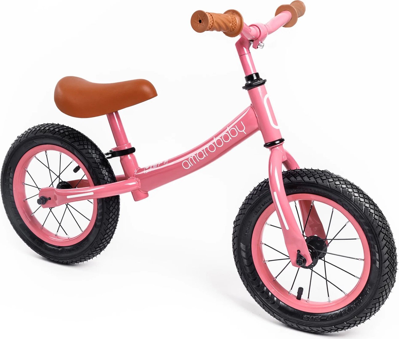 

Беговел Amarobaby Road Racer (розовый)