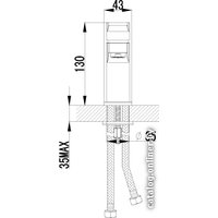 Смеситель Lemark plus GRACE LM1506C