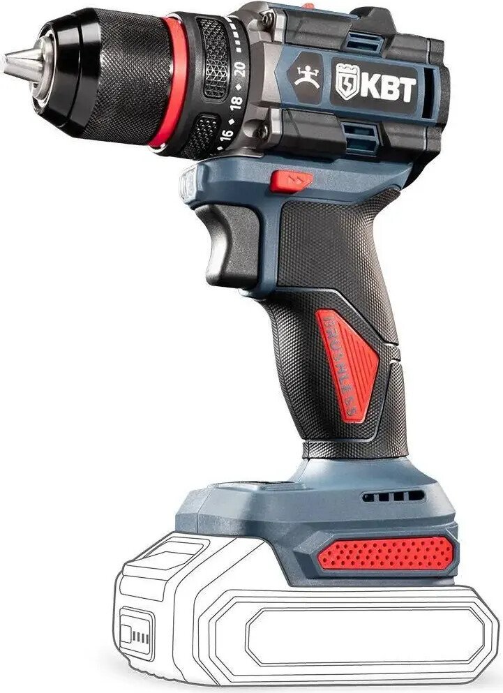 

Дрель-шуруповерт КВТ Профи DB-20-13 (без АКБ)