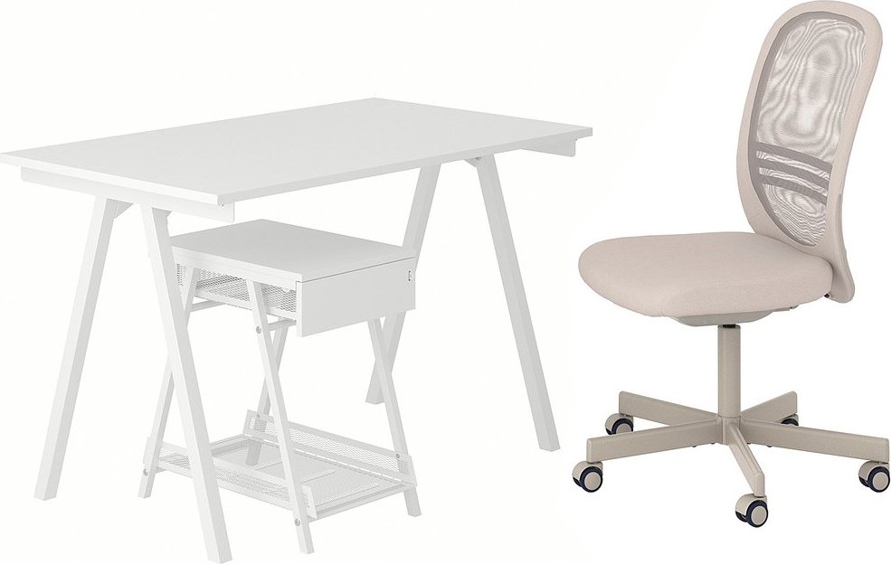 Стол Ikea Trotten/flintan s59424945