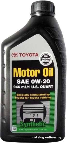 Моторное масло Toyota GF-5 SN 0W-20 0.946л