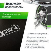 Батут Unix Line UFO 14 ft (green)