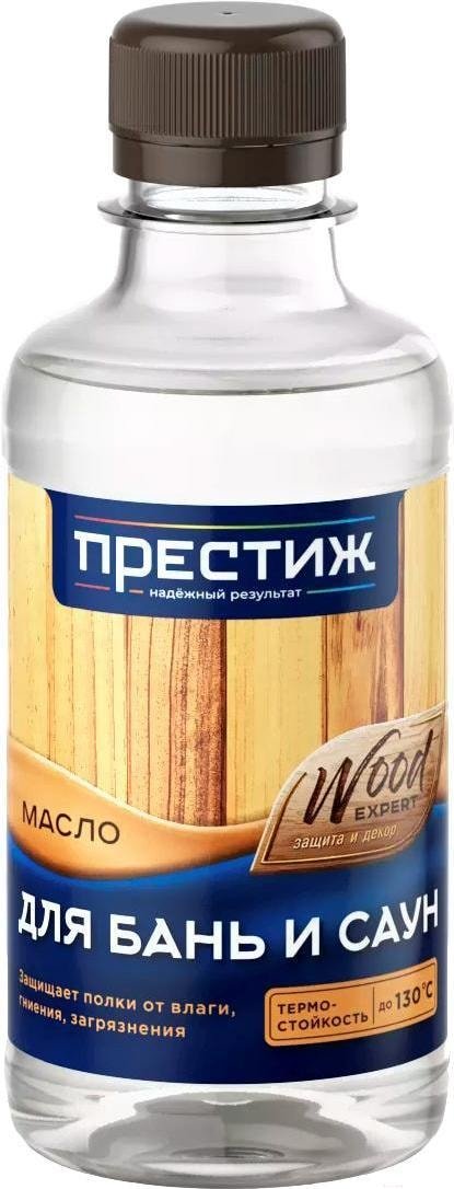 

Масло Престиж Термостойкое для бань и саун 250мл