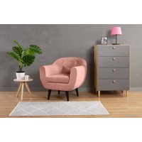 Интерьерное кресло Divan Роттердам 126470 (Velvet Pink)