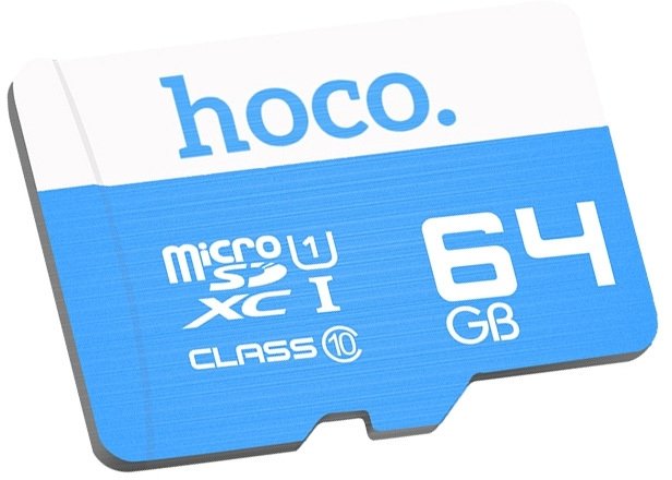 

Карта памяти Hoco microSDXC (Class 10) 64GB