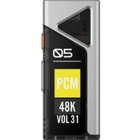 Портативный усилитель HiBy FC5 (с дисплеем, черный/серебристый)