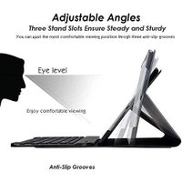 Чехол для планшета LSS Nova-10 with Keyboard для Samsung Galaxy Tab A7 10.4 (темно-синий)