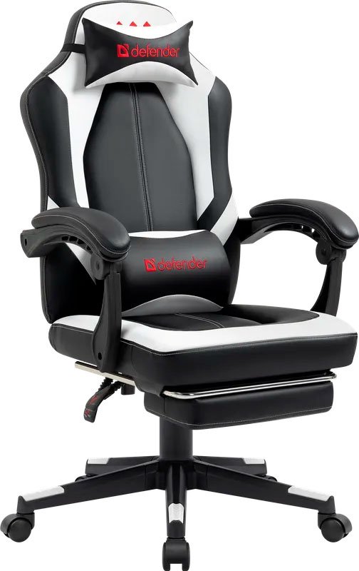 

Игровое (геймерское) кресло Defender Apollo (черный/белый)