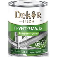 Грунт-эмаль Dekor Sprint 3 в 1 быстросохнущая 0.9 кг (белый)
