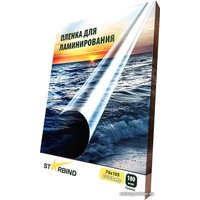 Пленка для ламинирования Starbind глянцевая 75x105 125 мкм 100 шт