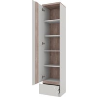 Шкаф-пенал Anrex Lima 1D1S (персидский жемчуг/мадура) в Барановичах