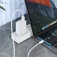 Кабель Hoco X115 USB Type-A - USB Type-C (1 м, белый)