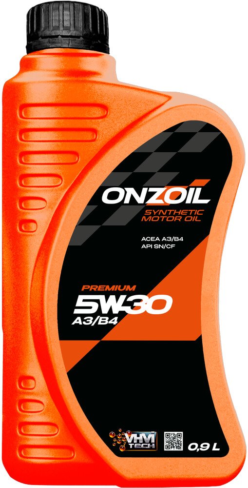 

Моторное масло ONZOIL Premium 5W-30 A3/B4 900мл