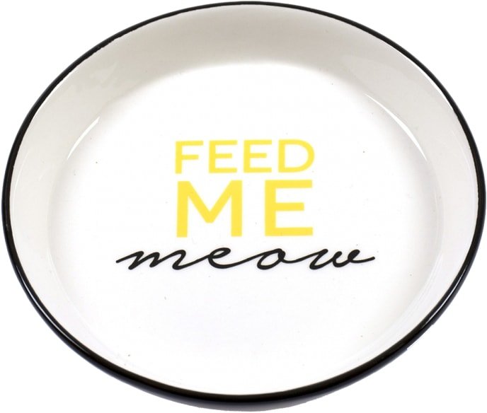 

Миска Duvo Plus Feed Me Meow 180 мл