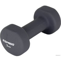 Гантель Espado ES1115 3 кг (черный)