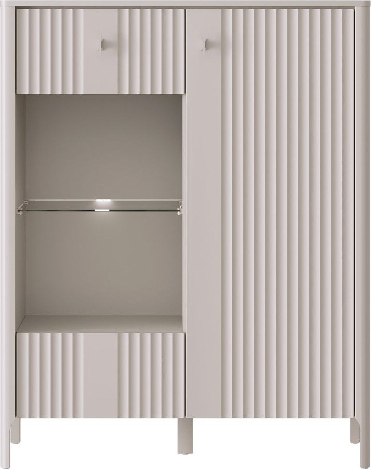 

Шкаф-витрина Black Red White Dalia REG1W1D с подсветкой (персидский жемчуг)