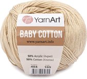 Baby Cotton 404 50 г 165 м (светло-бежевая пудра)