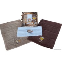 Набор полотенец Goodness Микс 30x50 (коричневый кофе)