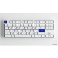 Клавиатура Akko 5087S White & Blue (Akko CS Jelly Purple)