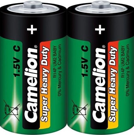 

Батарейка Camelion C 2 шт. [R14P-SP2G]