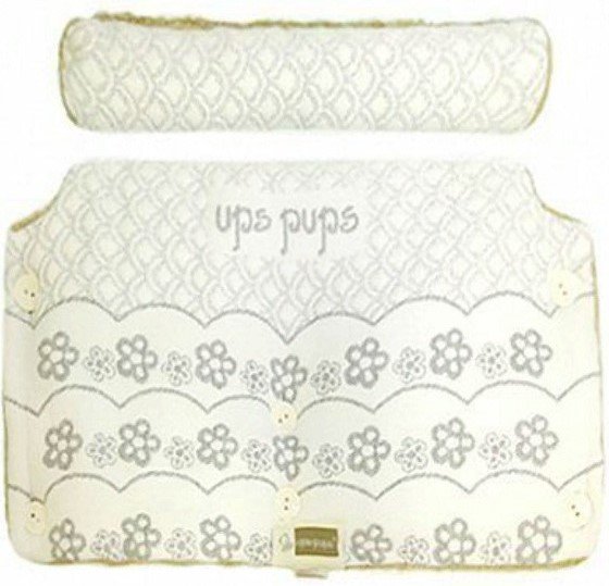 

Муфты для рук Kidboo Цветочки (хлопок/акрил, серый)