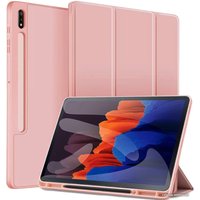 Чехол для планшета KST Flex для Samsung Galaxy Tab S7 Plus 12.4/Tab S7 FE (розовый)