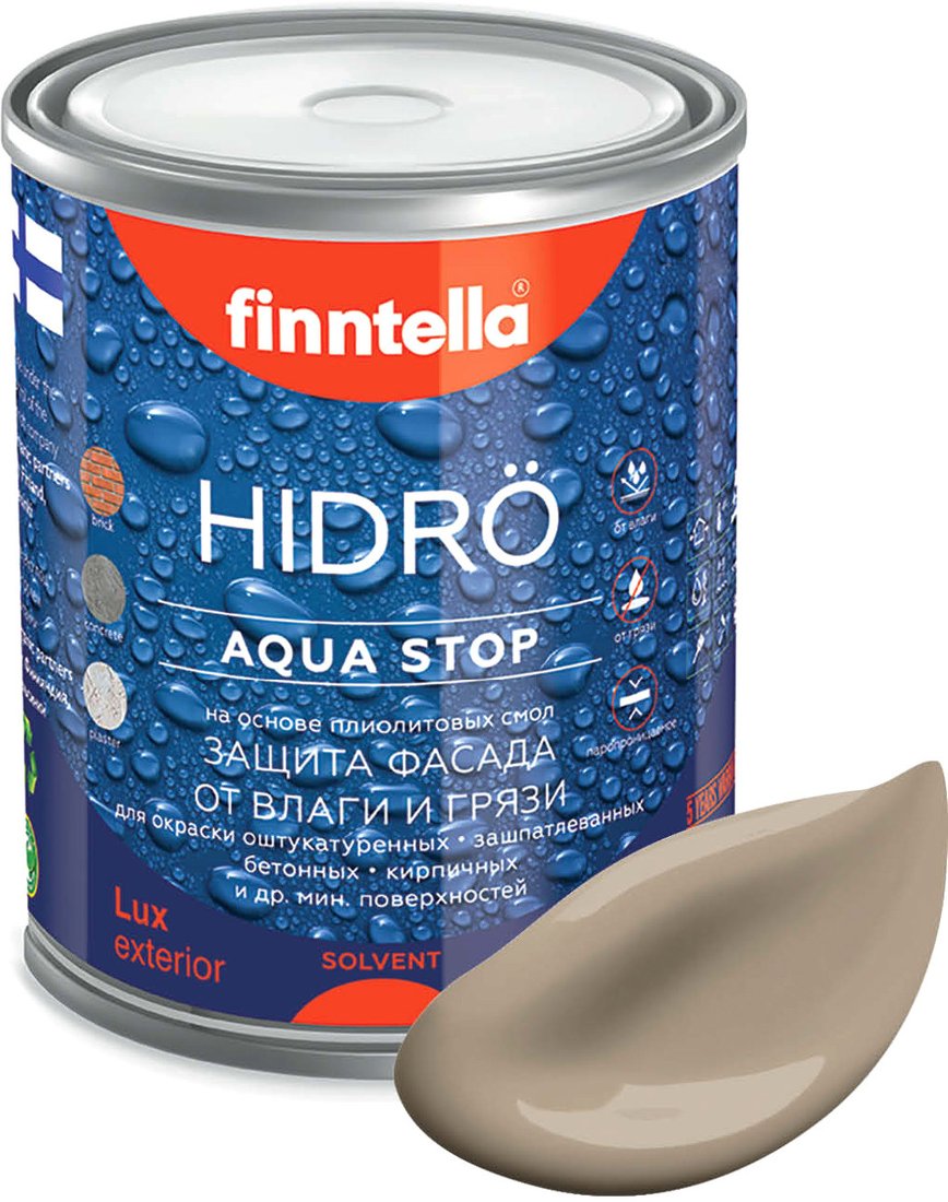 

Краска Finntella Hidro Pehmea F-14-1-1-FL095 0.9 л (светло-коричневый)