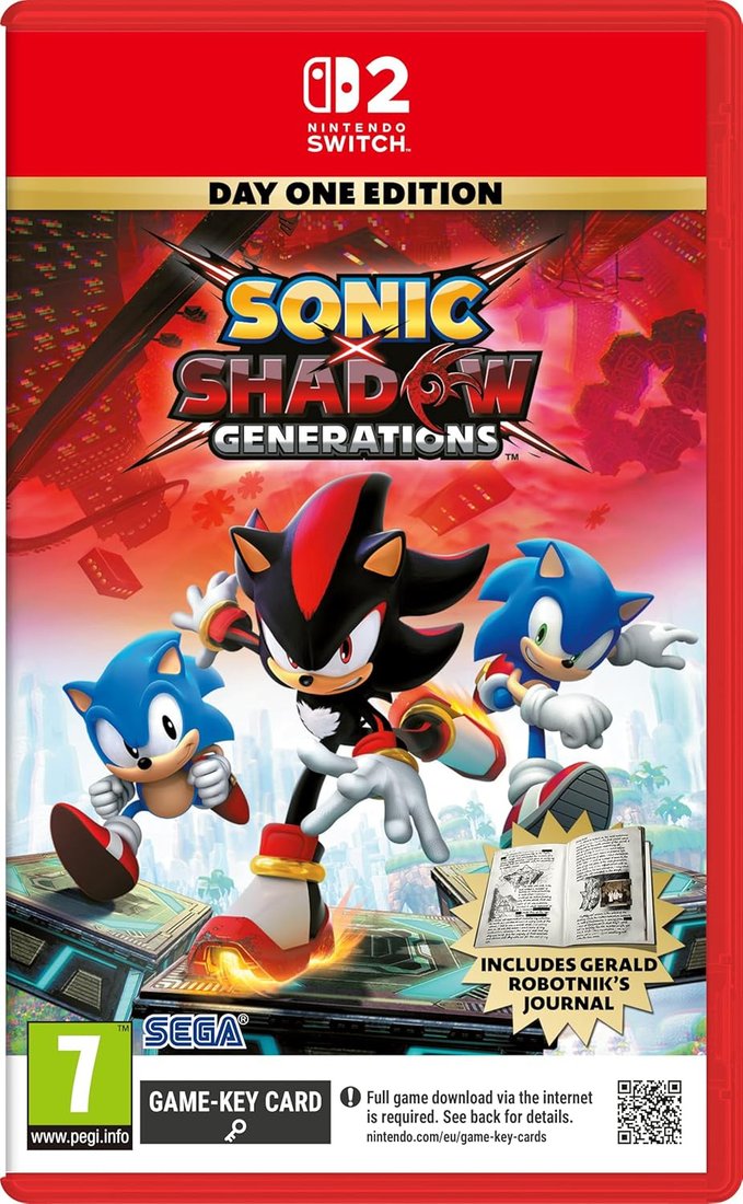 

Sonic x Shadow Generations. Day One Edition для Nintendo Switch 2