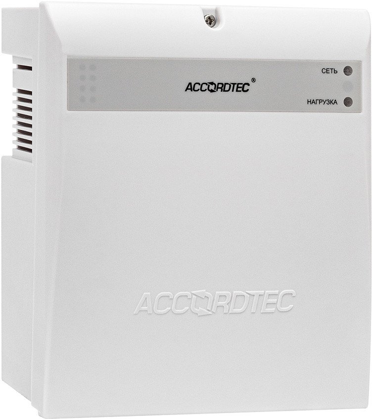 Источник бесперебойного питания AccordTec ББП-60 исп. 1 (пластик белый)