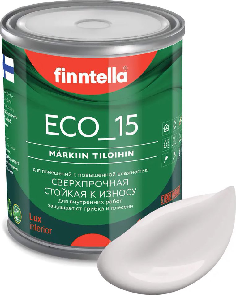 

Краска Finntella Eco 15 Hoyrya F-10-1-1-FL111 0.9 л (бледно-лиловый)