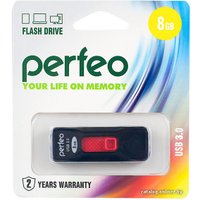 USB Flash Perfeo S05 8GB (черный) [PF-S05B008]