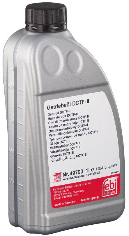 

Трансмиссионное масло Febi bilstein DCTF-2 49700 1л (желтый)