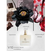 Туалетная вода ETIB Parfum аналоговый парфюм Victoria's Secret Scandalous V10 EdP (15 мл)