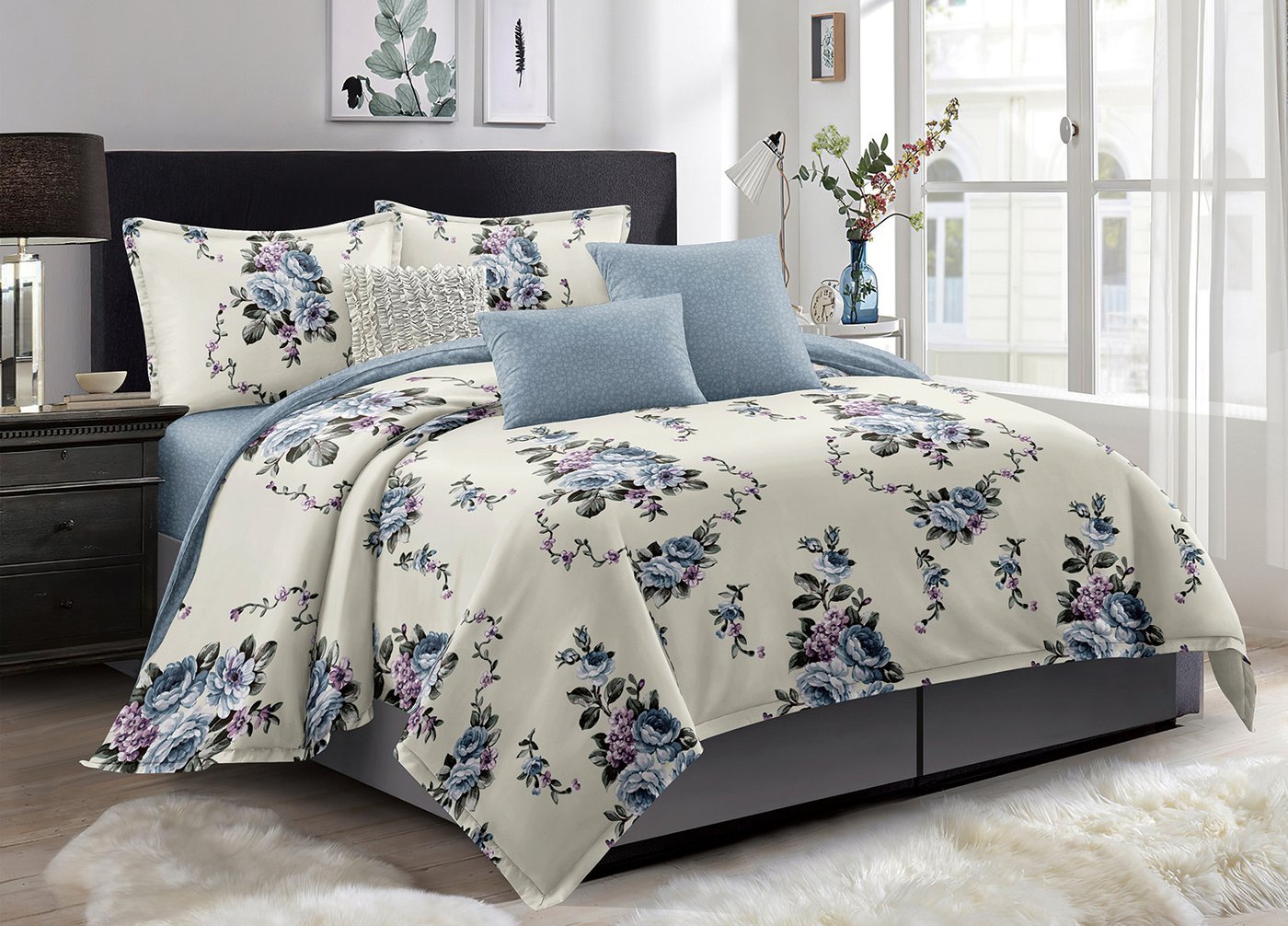 

Семейный комплект постельного белья Реноме Семейный Оливковая коллекция УУ 0615 (поплин)