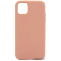 Чехол для телефона EXPERTS Silicone Case для Apple iPhone 11 (грейпфрутовый)