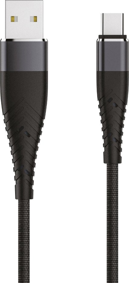 

Кабель Olmio 039517 USB Type A - USB Type C (1.2 м, черный)