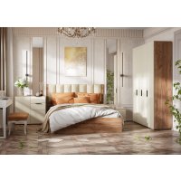 Тумба Стендмебель Соната КМ 02 800 (моно керамика/дуб крафт табачный)