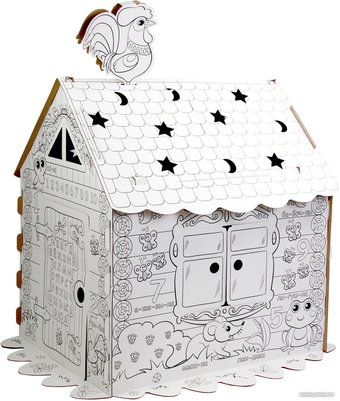 Домик-раскраска BRAUBERG Kids. Раскраска. Сказочный 880364