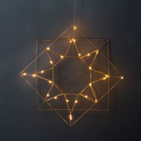 Подвеска AksHome Тип 5 Солнце 35.5х5х35см 26LED 3АА