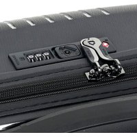 Чемодан-спиннер Verage Edinburgh 22019WS II-M 66 см (черный)