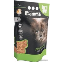 Наполнитель для туалета Gamma мелкие гранулы 5 л